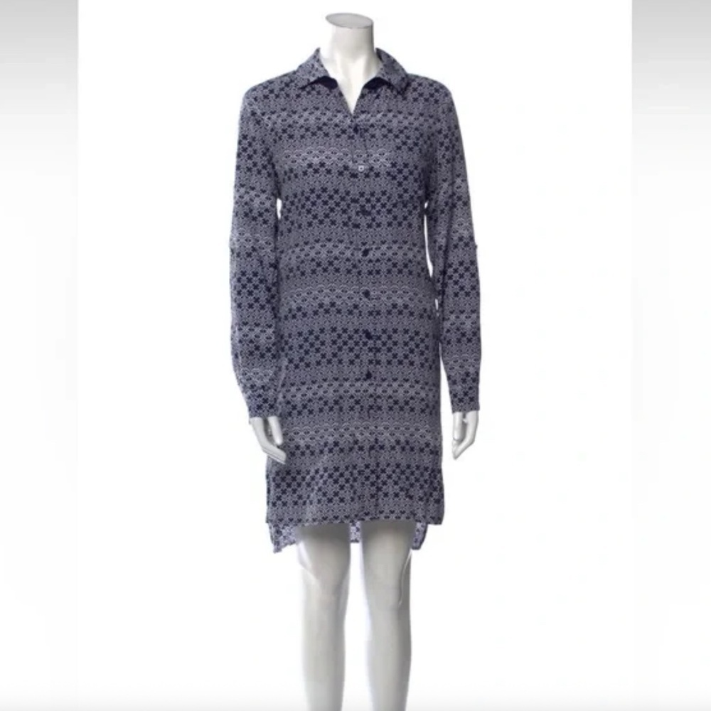 Diane Von Furstenberg Prita Shirt Silk Dress